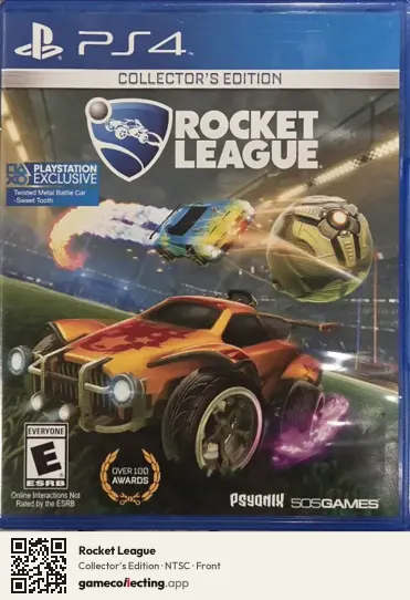 Rocket League PlayStation 4, NTSC box front