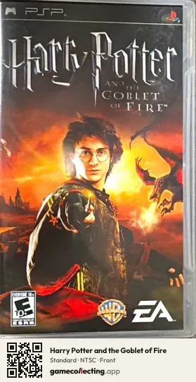 Harry Potter and the Goblet of Fire PlayStation Portable, NTSC box front