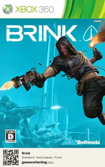 Brink Xbox 360, Japan box front