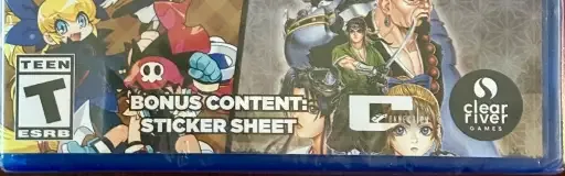 Psikyo Shooting Library Vol. 2, the ESRB box on its front