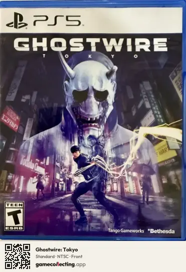 Ghostwire: Tokyo PlayStation 5, NTSC box front
