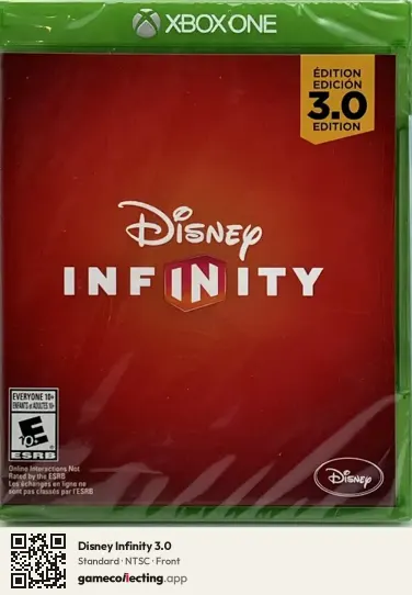 Disney Infinity 3.0 Xbox One, NTSC box front