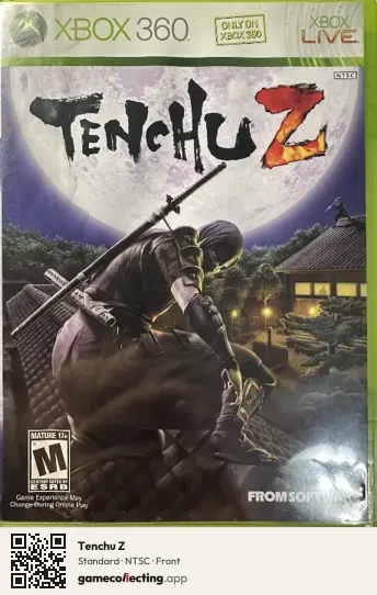 Tenchu Z Xbox 360, NTSC box front