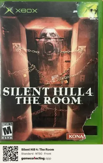 Silent Hill 4: The Room Xbox, NTSC box front