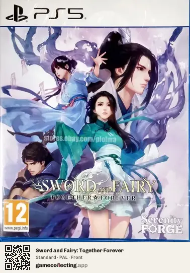 Sword and Fairy: Together Forever PlayStation 5, PAL box front