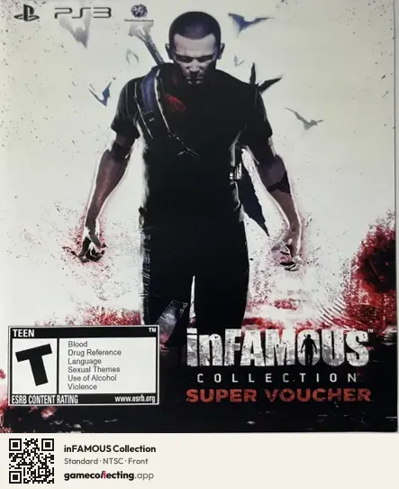 inFAMOUS Collection PlayStation 3, NTSC box front