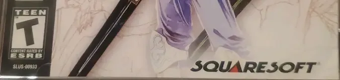 SaGa Frontier 2, the ESRB box on its front