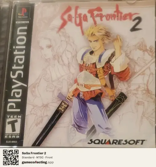 SaGa Frontier 2 PlayStation, NTSC box front
