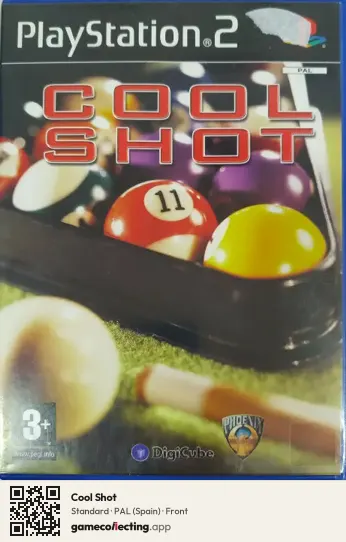 Cool Shot PlayStation 2, Spain box front