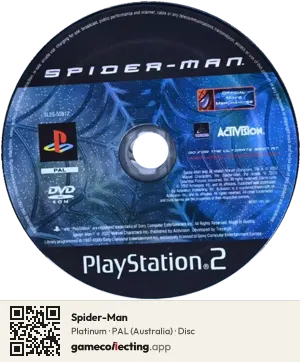 Spider-Man PlayStation 2, PAL disc
