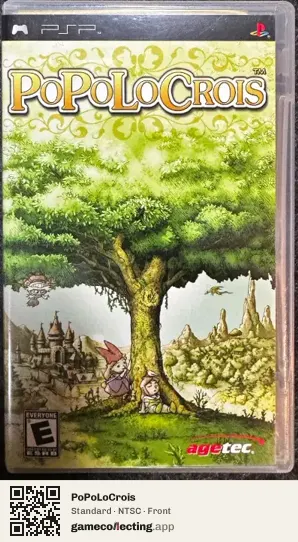 PoPoLoCrois PlayStation Portable, NTSC box front