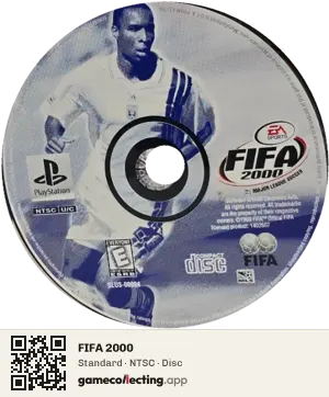 FIFA 2000 PlayStation, NTSC disc
