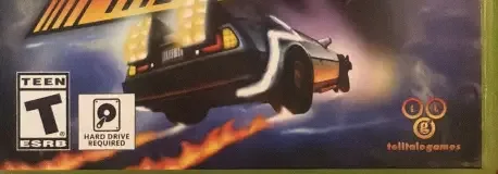 Back to the Future: The Game, the ESRB box on its front