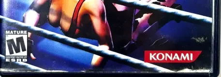 Rumble Roses, the ESRB box on its front