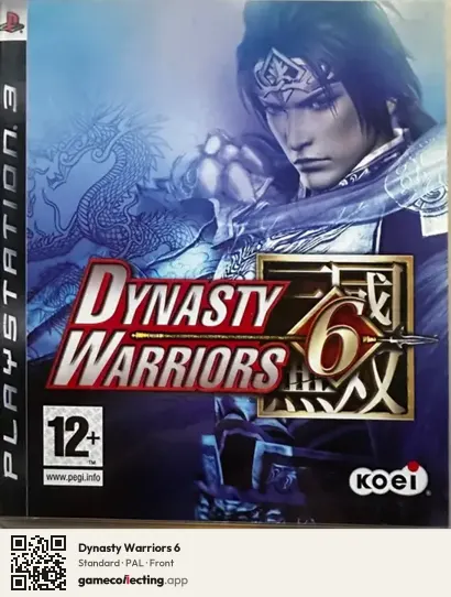 Dynasty Warriors 6 PlayStation 3, PAL box front