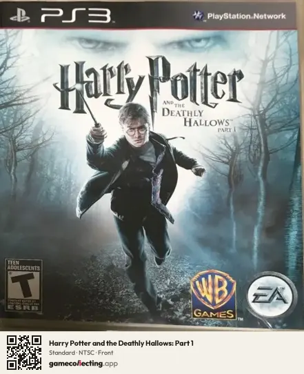 Harry Potter and the Deathly Hallows: Part 1 PlayStation 3, NTSC box front