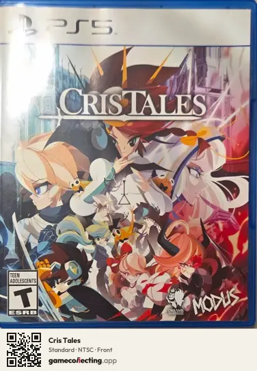 Cris Tales PlayStation 5, NTSC box front