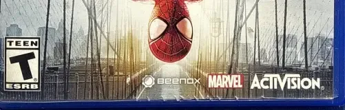The Amazing Spider-Man 2, the ESRB box on its front
