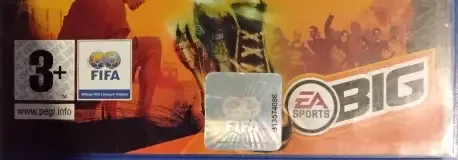FIFA Street 2, the PEGI square on its front