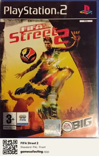 FIFA Street 2 PlayStation 2, PAL box front