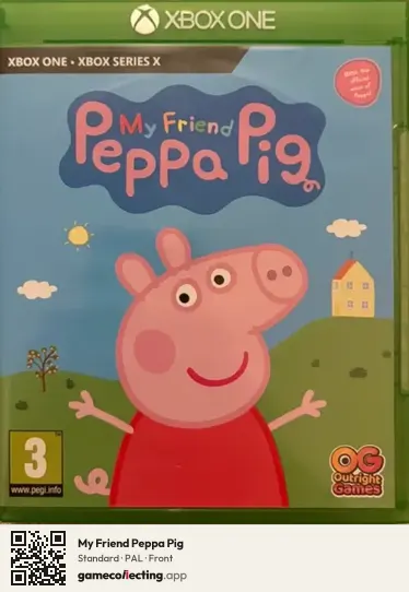 My Friend Peppa Pig Xbox Series X, PAL box front