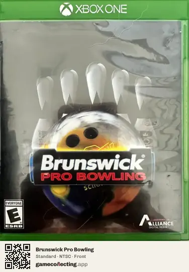 Brunswick Pro Bowling Xbox One, NTSC box front