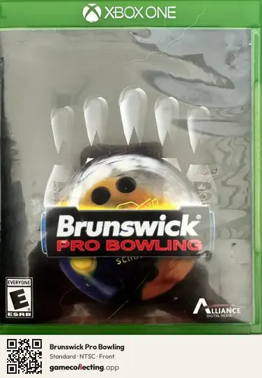 Brunswick Pro Bowling Xbox One, NTSC box front