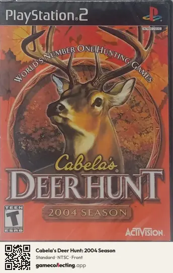 Cabela's Deer Hunt: 2004 Season PlayStation 2, NTSC box front