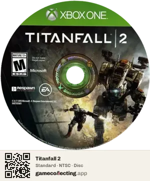 Titanfall 2 Xbox One, NTSC disc