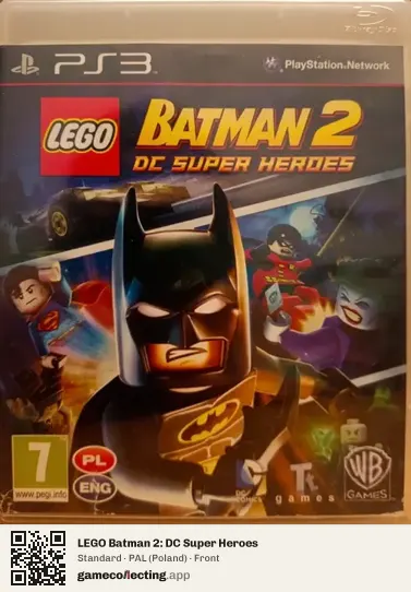 LEGO Batman 2: DC Super Heroes PlayStation 3, Poland box front