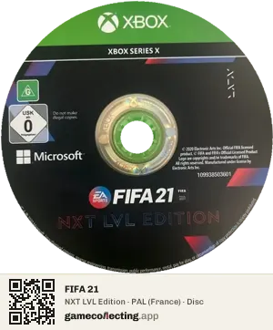 FIFA 21 Xbox Series X, PAL disc