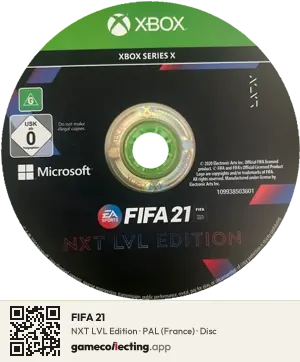 FIFA 21 Xbox Series X, PAL disc