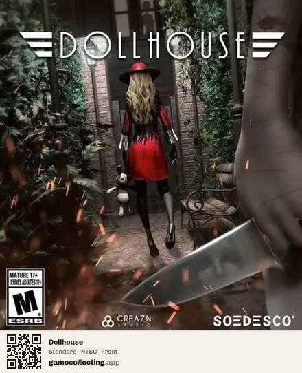 Dollhouse PlayStation 4, NTSC box front