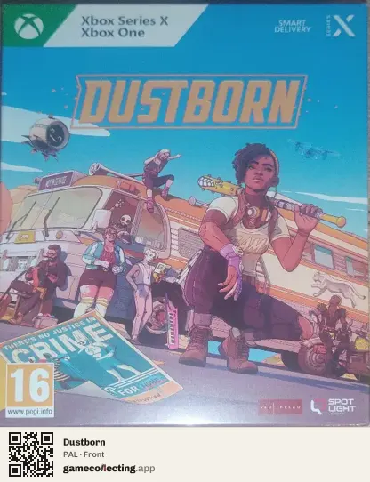 Dustborn Xbox Series X, PAL box front