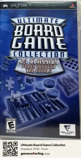 Ultimate Board Game Collection PlayStation Portable, NTSC box front