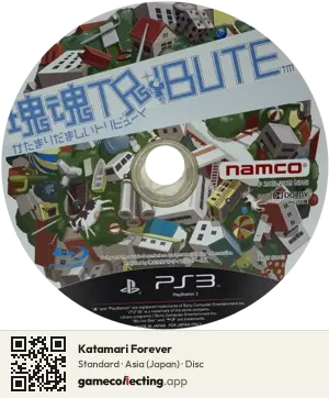 Katamari Forever PlayStation 3, Asia disc
