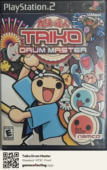 Taiko Drum Master PlayStation 2, NTSC box front
