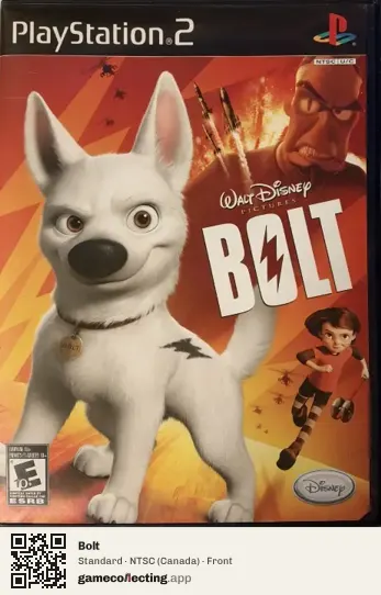 Bolt PlayStation 2, Canada box front