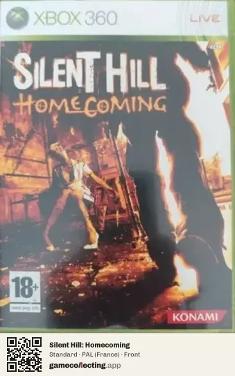 Silent Hill: Homecoming Xbox 360, France box front