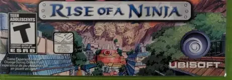 Naruto: Rise of a Ninja, the ESRB box on its front