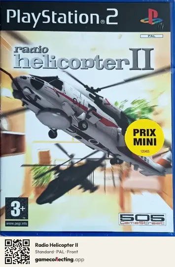 Radio Helicopter II PlayStation 2, PAL box front