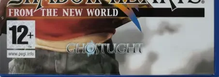 Shadow Hearts: From the New World, the PEGI square on its front