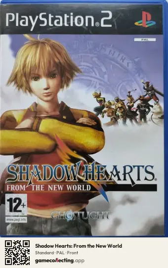 Shadow Hearts: From the New World PlayStation 2, PAL box front