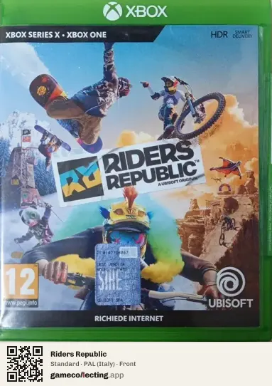 Riders Republic Xbox Series X, Italy box front