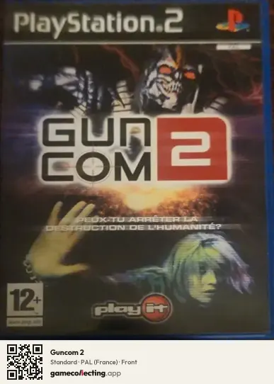 Guncom 2 PlayStation 2, France box front