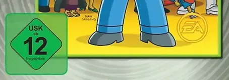 The Simpsons Game, the USK square on its front