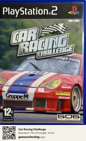Car Racing Challenge PlayStation 2, Portugal box front