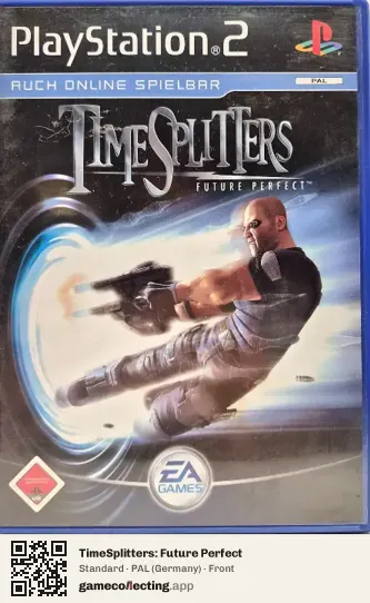 TimeSplitters: Future Perfect PlayStation 2, Germany box front