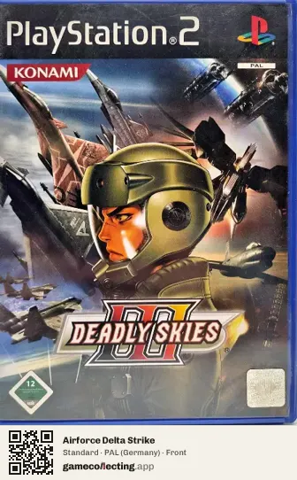 Airforce Delta Strike PlayStation 2, Germany box front