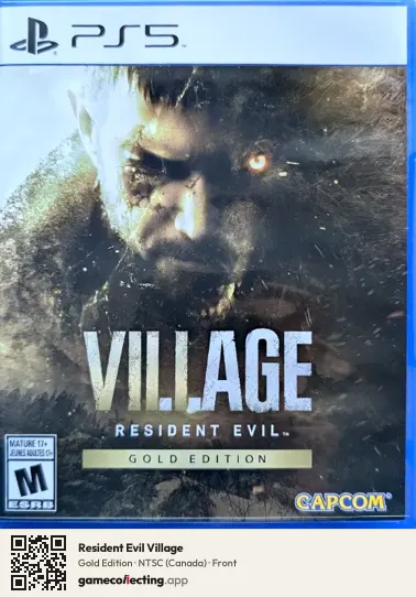 Resident Evil Village PlayStation 5, Canada box front